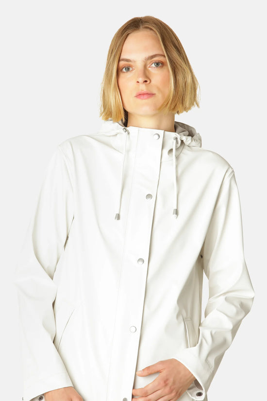 Load image into Gallery viewer, Ilse Jacobsen Rain228fr Jacket - Milk Creme

