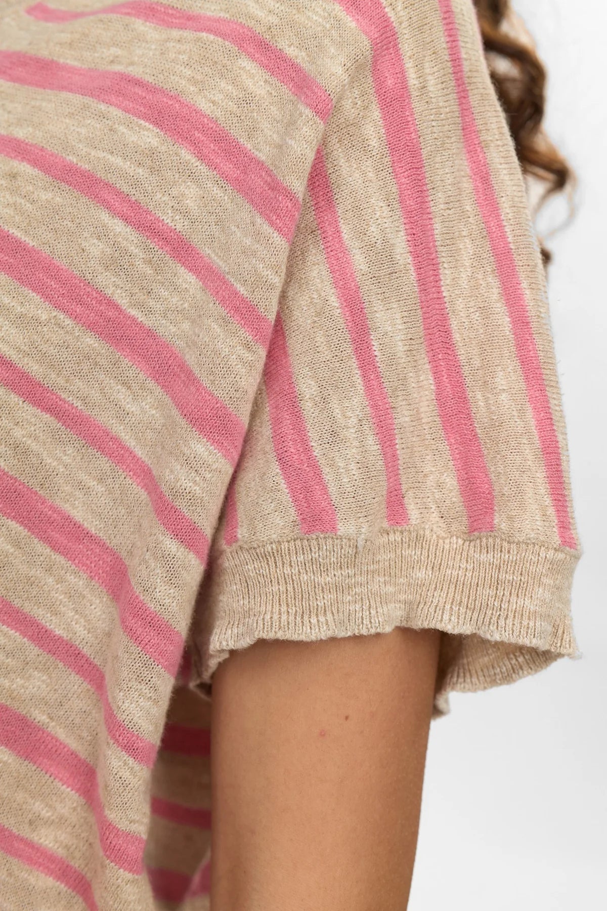 Numph NUKIKI PULLOVER - Flamingo Pink