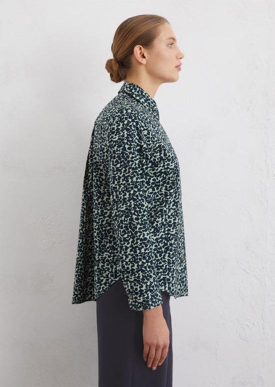 Load image into Gallery viewer, Marc O Polo A-SHAPE BLOUSE MADE FROM PAPERTOUCH POPLIN
