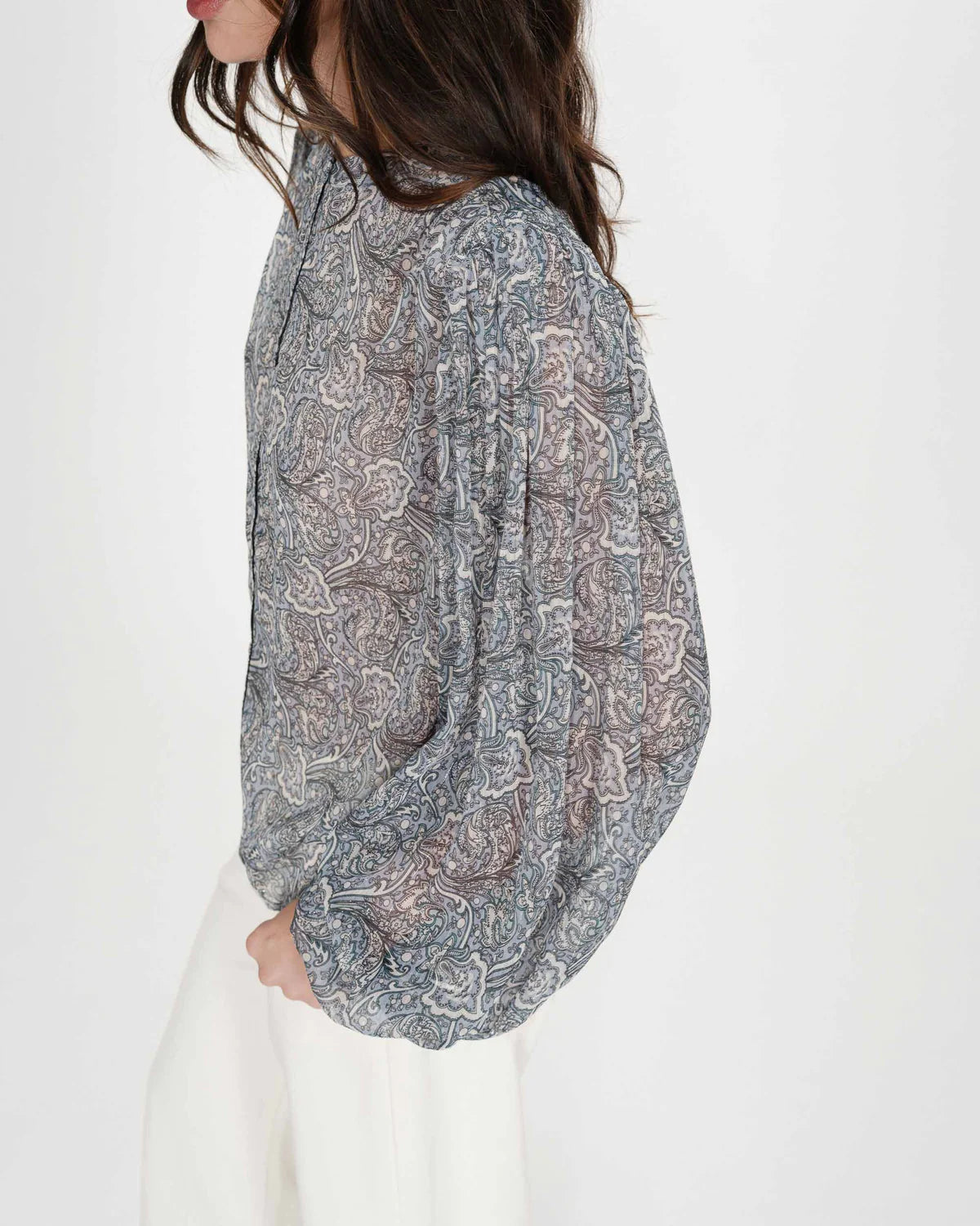 Grace And Mila PRINTED BLOUSE CIEL VERTUEUSE