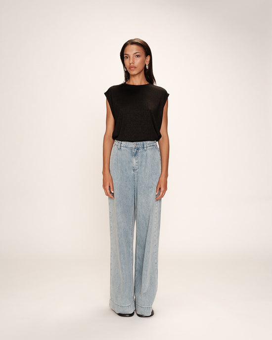 Load image into Gallery viewer, Grace And Mila T-SHIRT NOIR RIMBAUD
