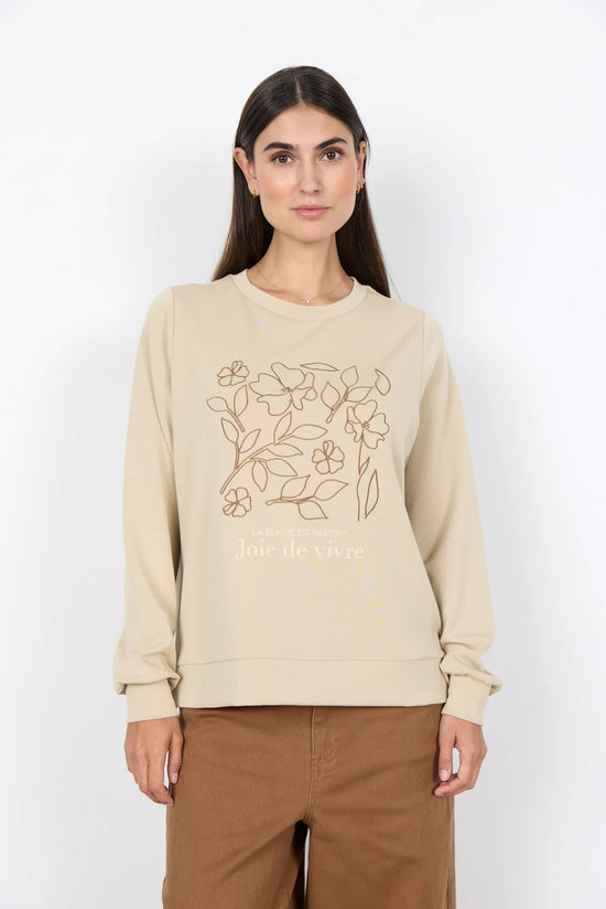 Soya Concept SC-BANU 287 SWEATSHIRT SAND