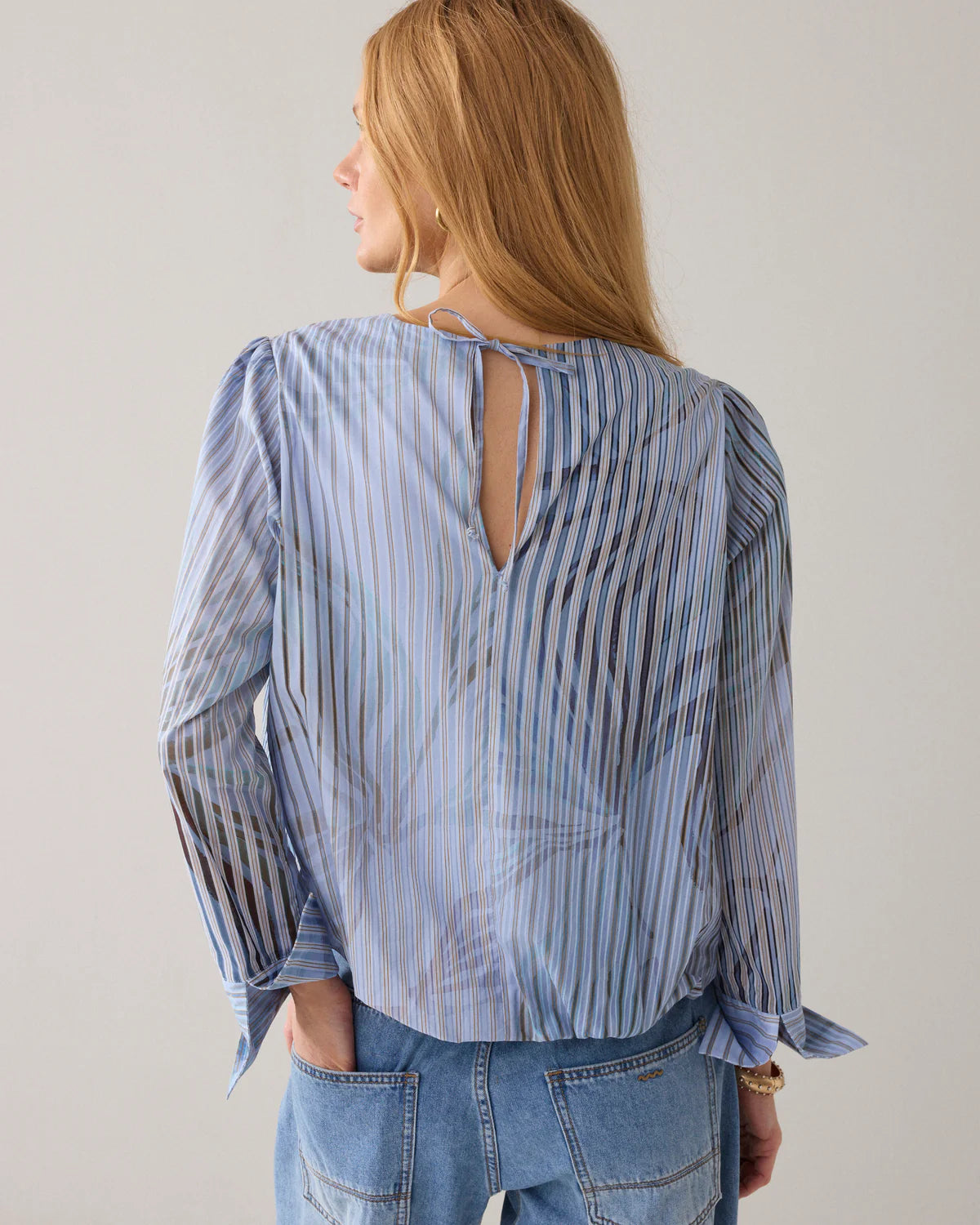 Summum Woman PLEATED TOP WITH PRINT