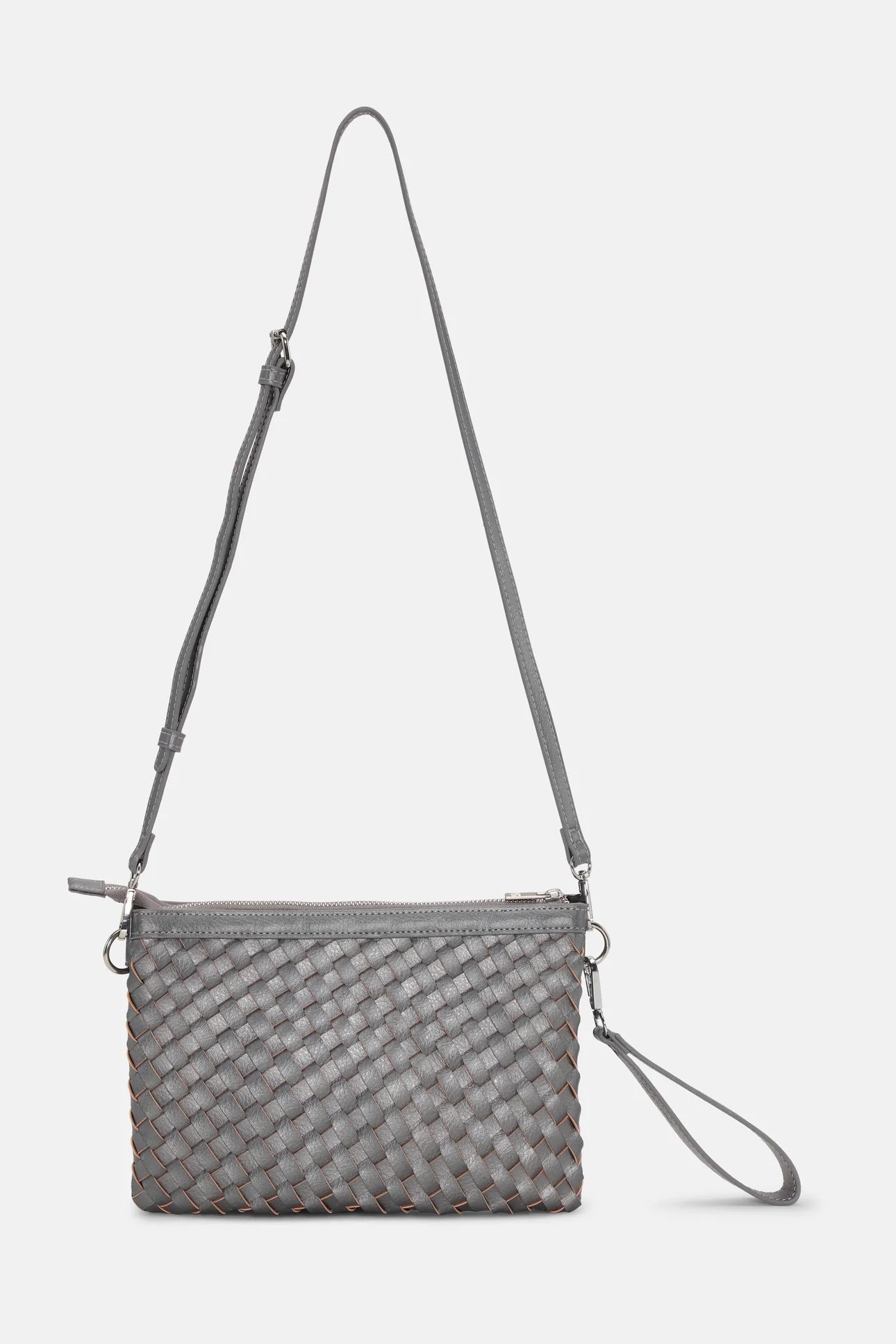 Ilse Jacobsen Clutch  Bag08cb/033 Gunmetal