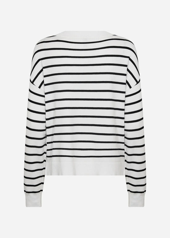 Soya Concept SC-DOLLIE STRIPE 780 PULLOVER OFF WHITE