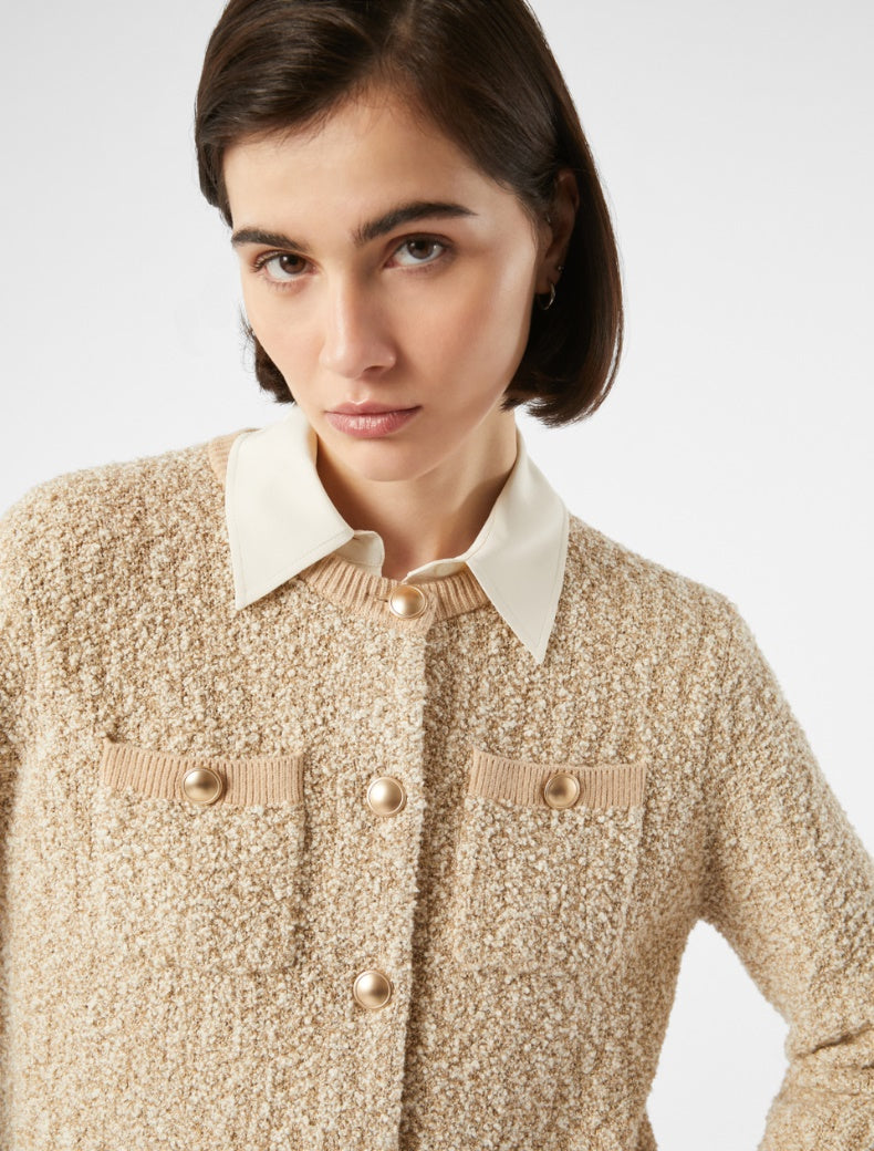 Pennyblack Bouclé-knit jacket