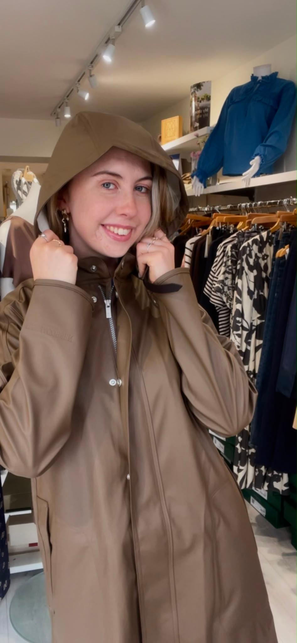 Ilse Jacobsen Light Raincoat Rain71/206 Mud