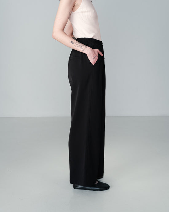 Grace And Mila TROUSERS NOIR NOBLESSE