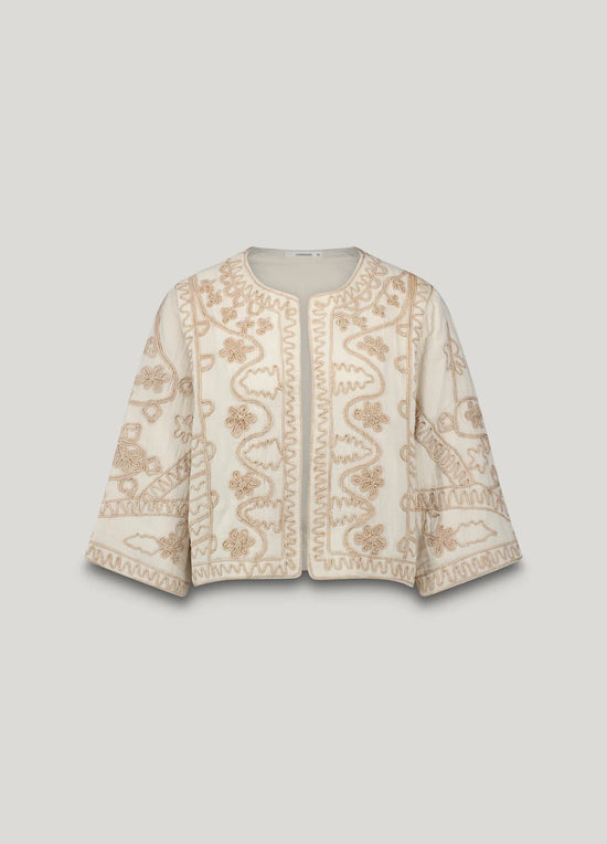 Load image into Gallery viewer, Summum Woman EMBROIDERED KIMONO JACKET
