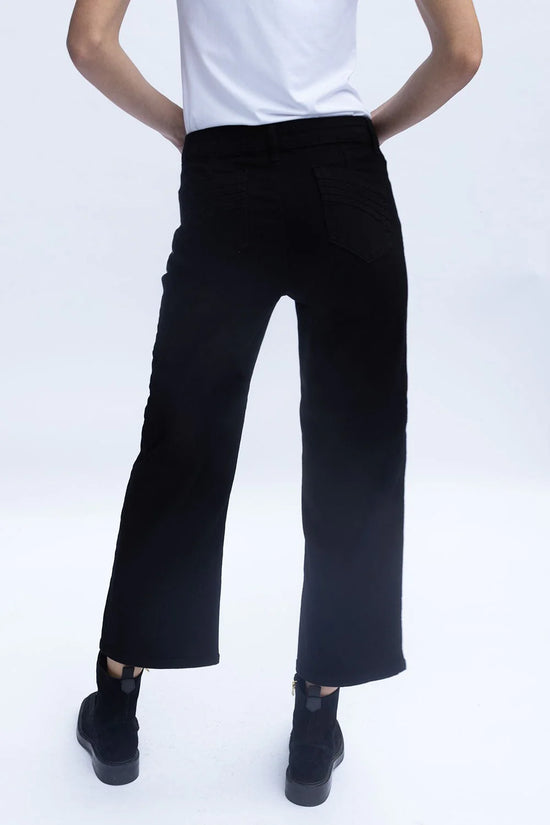 No2mor0 Napoli Wide Leg Denim Trouser - 27" Leg
Black