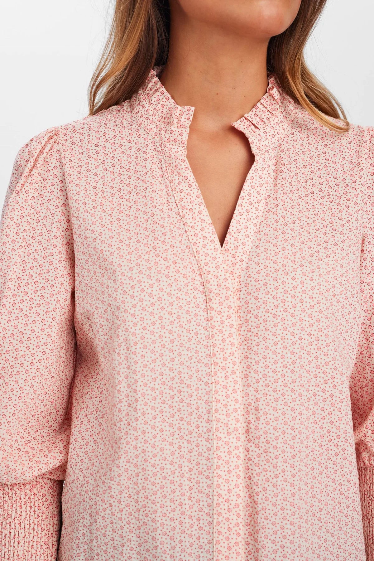 Numph NUSALA SHIRT - Geranium