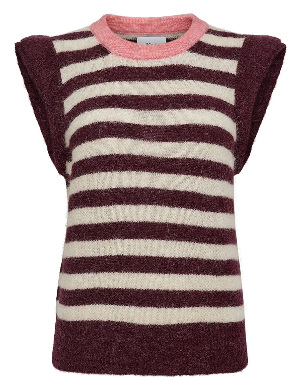 Numph NUCIARA RIETTE STRIPE VEST - Winetasting