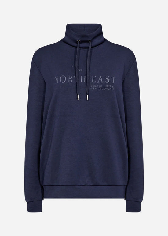 Soya Concept SC-BANU 196 SWEATSHIRT DARK BLUE