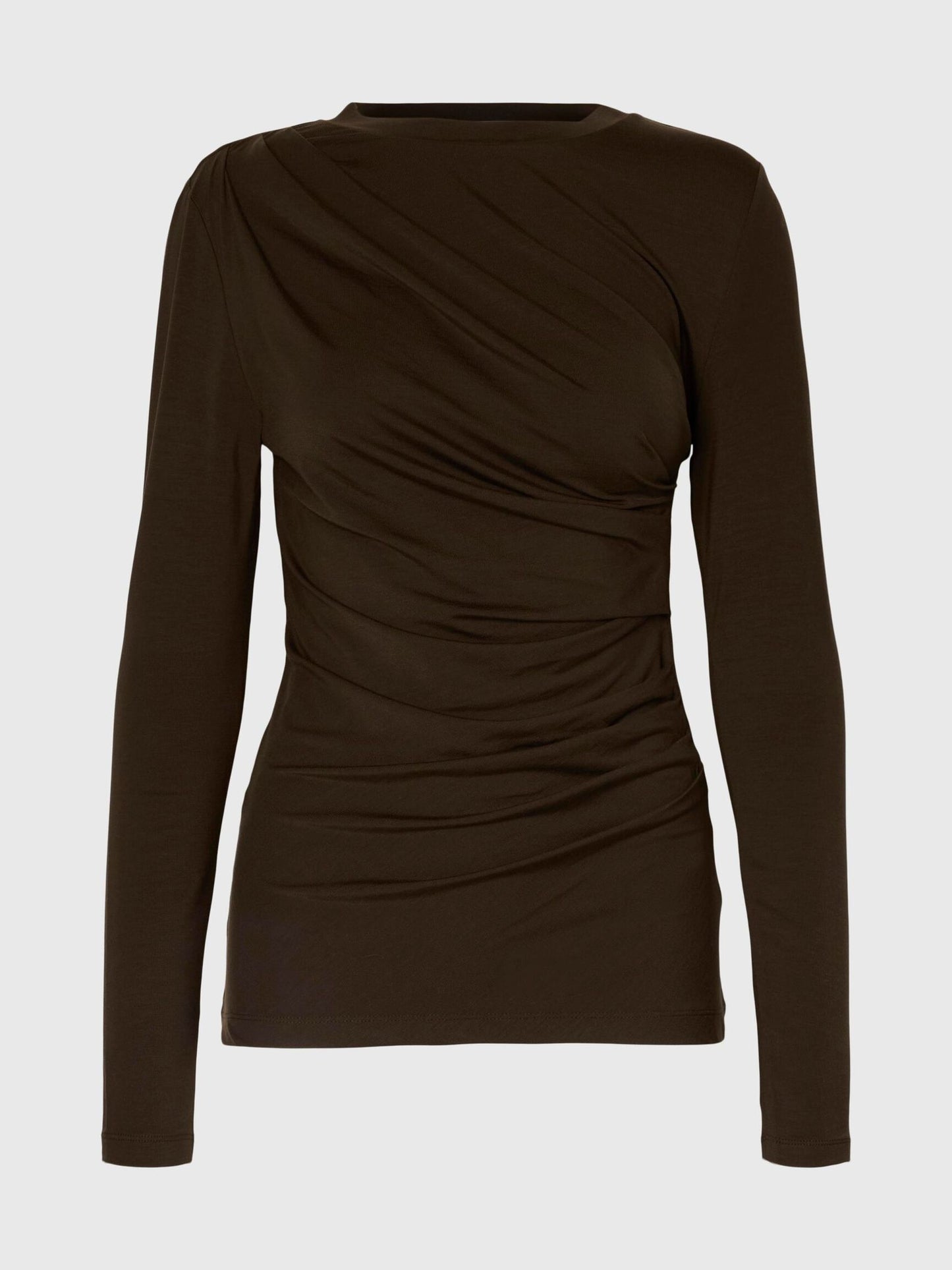 Selected/Femme DRAPED LONG SLEEVED TOP