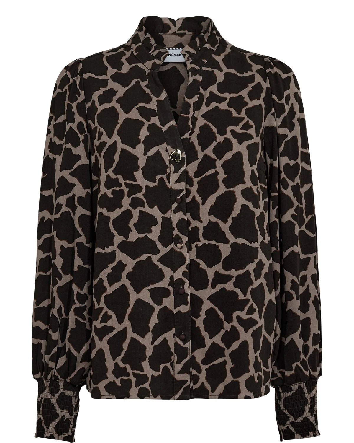 Numph NUHANA SHIRT - Black Coffee