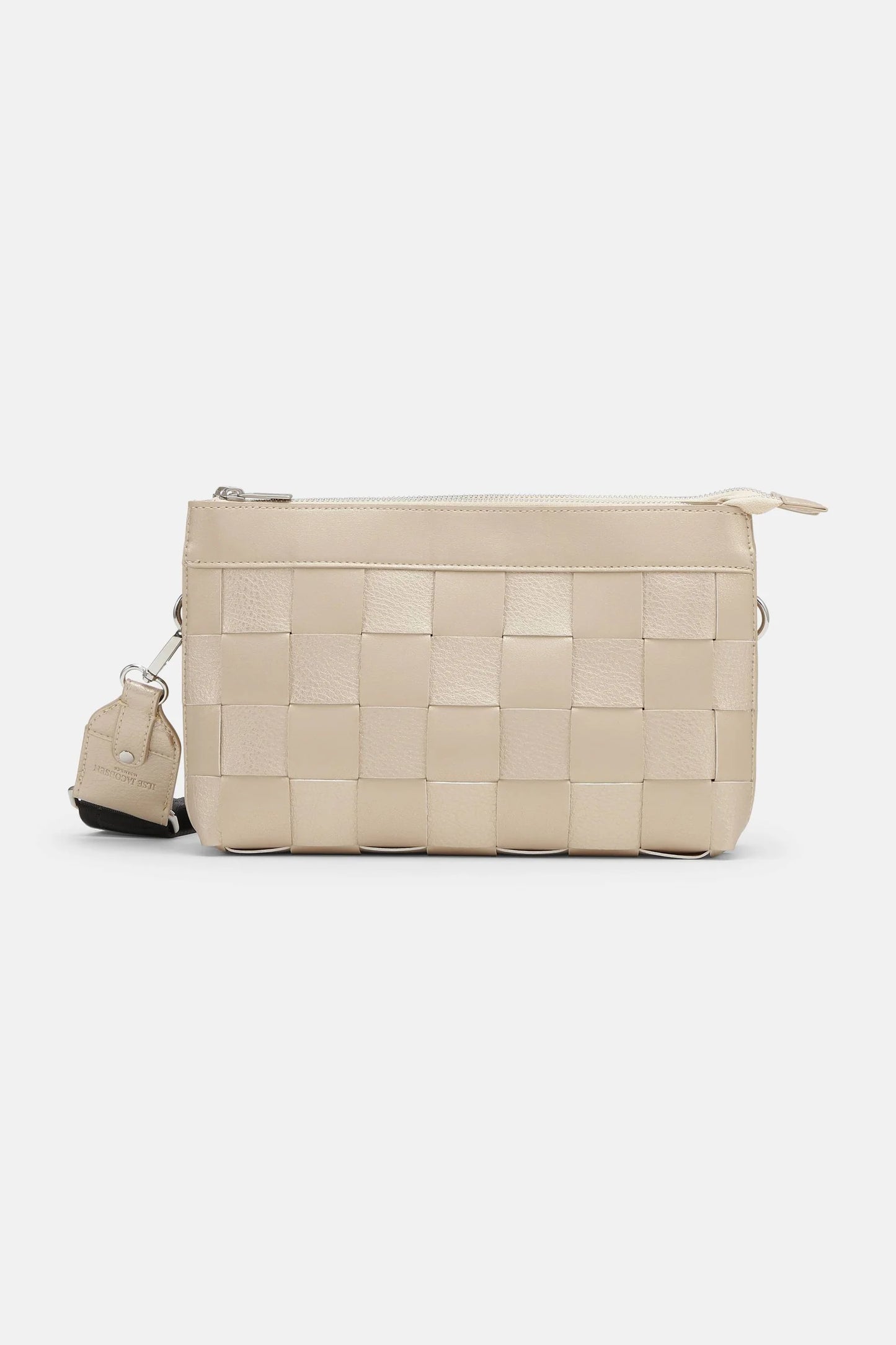 Ilse Jacobsen Braided Cross-Body - Platin