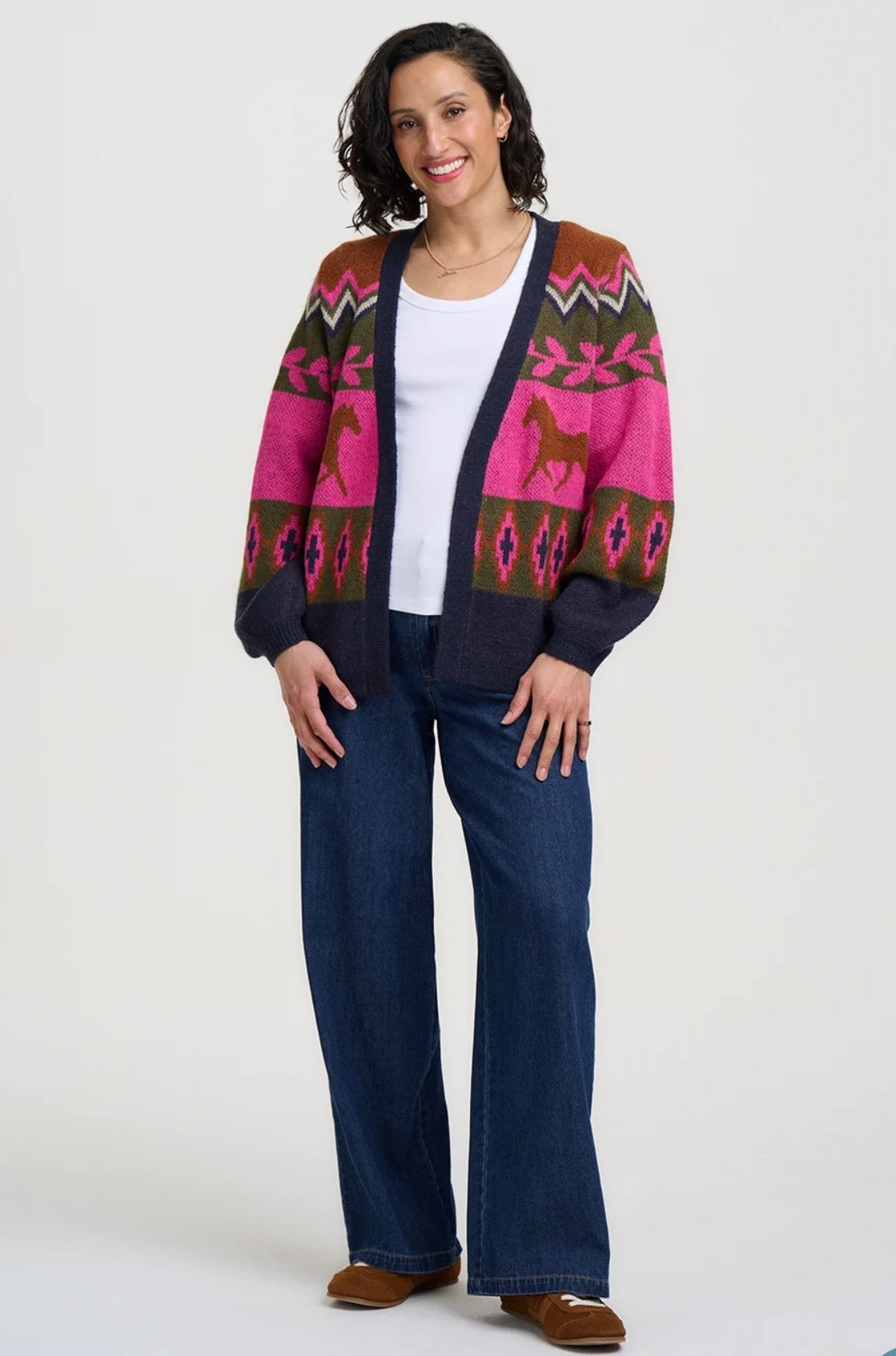 Sugarhill Brighton Yvette Cardigan
Horses