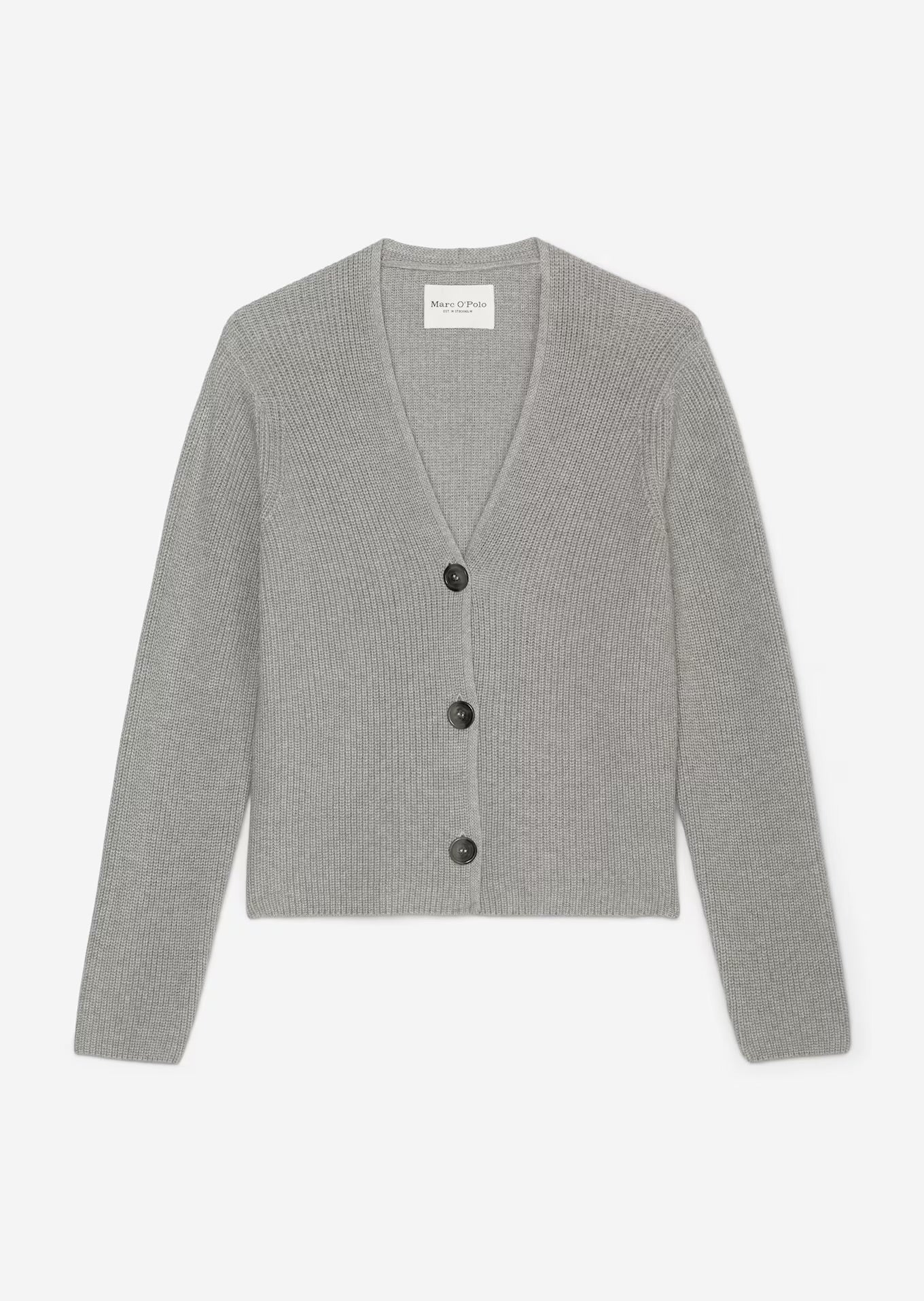 Marc O Polo V-NECK CARDIGAN RELAXED MADE FROM HEAVYWEIGHT ORGANIC COTTON