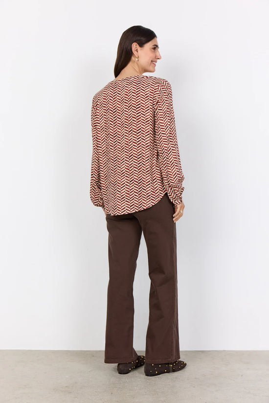 Load image into Gallery viewer, Soya Concept SC-SELIA 2 BLOUSE RED
