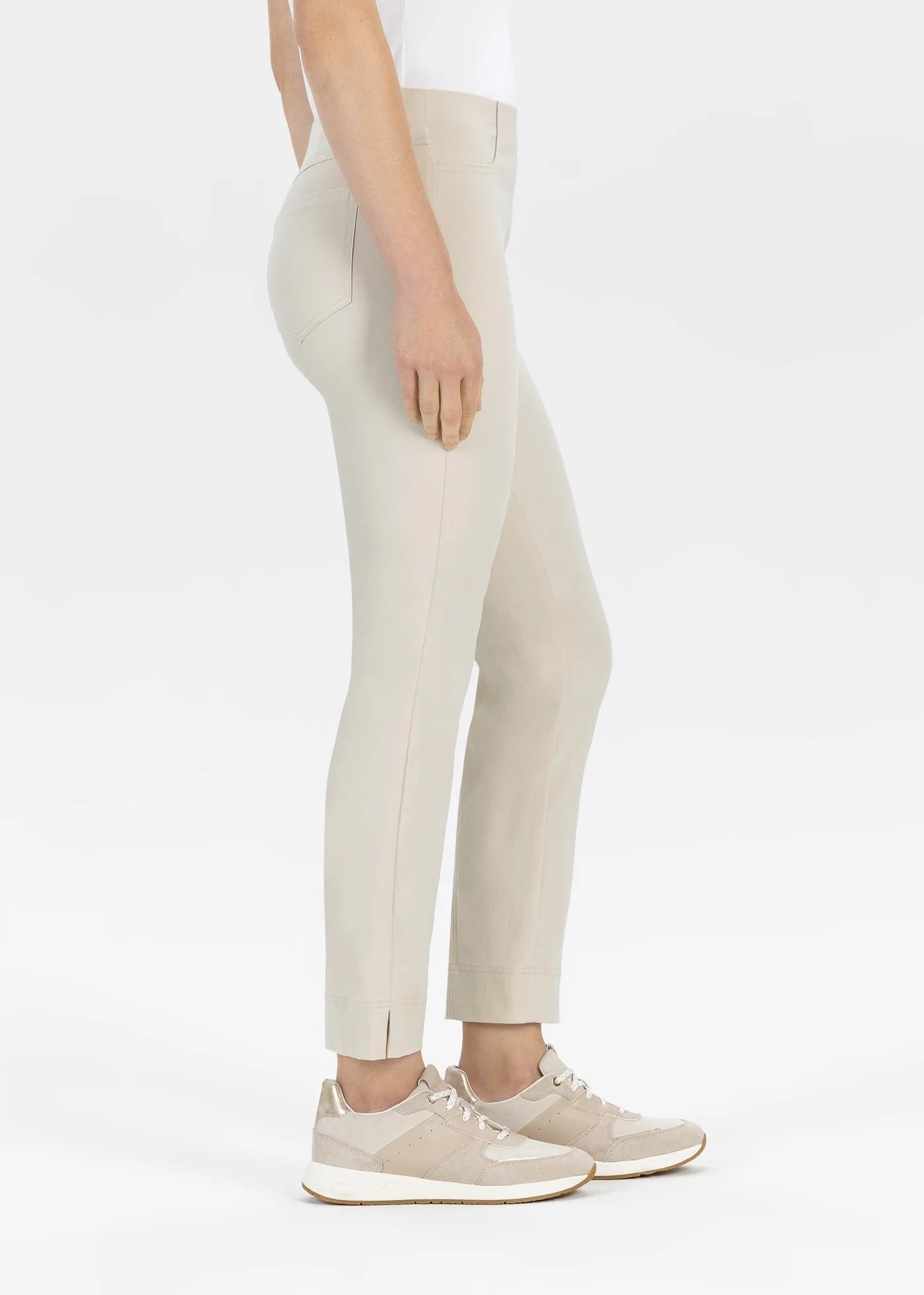 Stehmann 7/8 pants Igor in light stretch quality Kalk