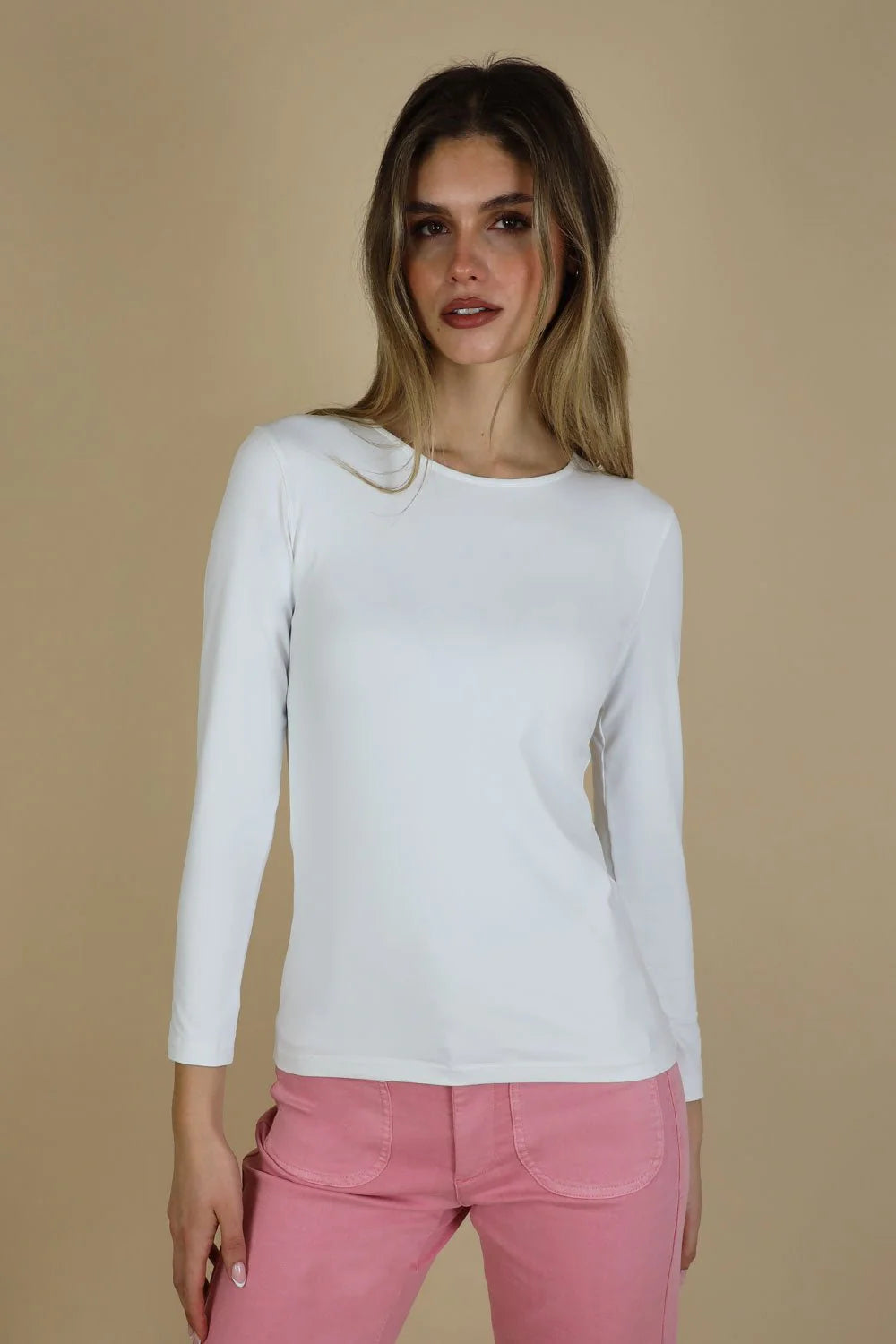 No2mor0 Tara Long Sleeve Top
White