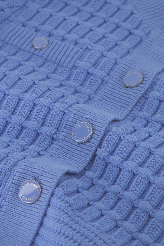 Fabienne Chapot Chin Cardigan French Blue