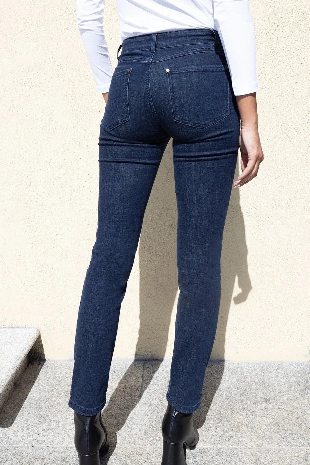No2mor0 Sophie Jean - 30" Slim Leg Indigo