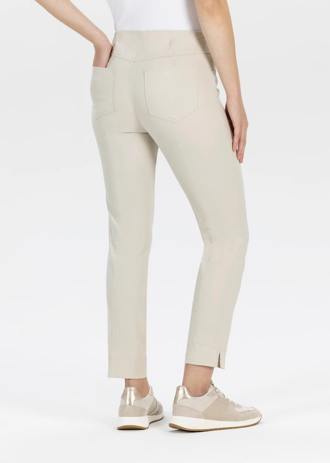 Stehmann 7/8 pants Igor in light stretch quality Kalk