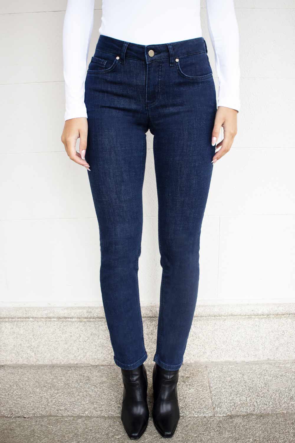 No2mor0 Sophie Jean - 30" Slim Leg Indigo
