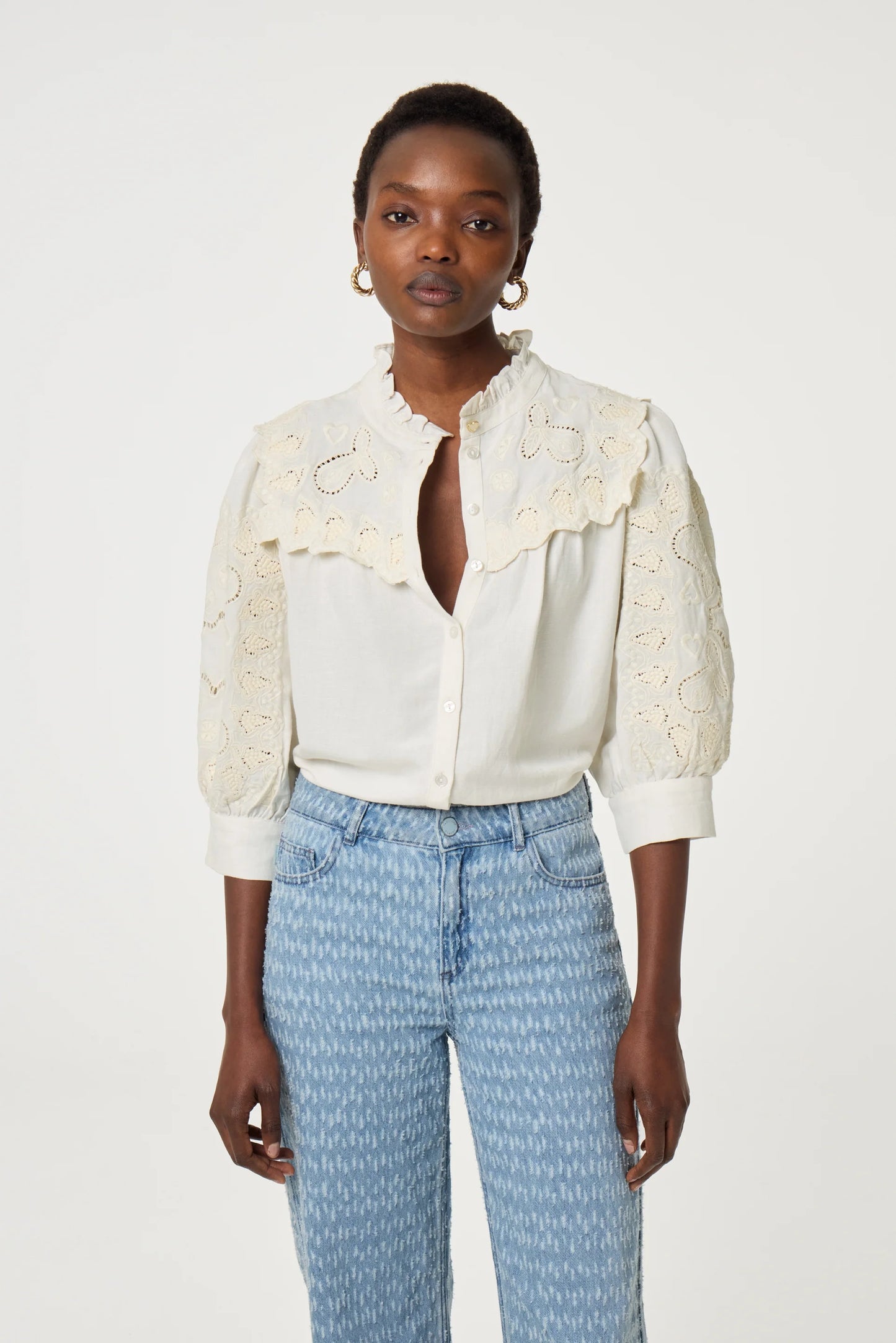 Fabienne Chapot Dea Blouse Cosy White