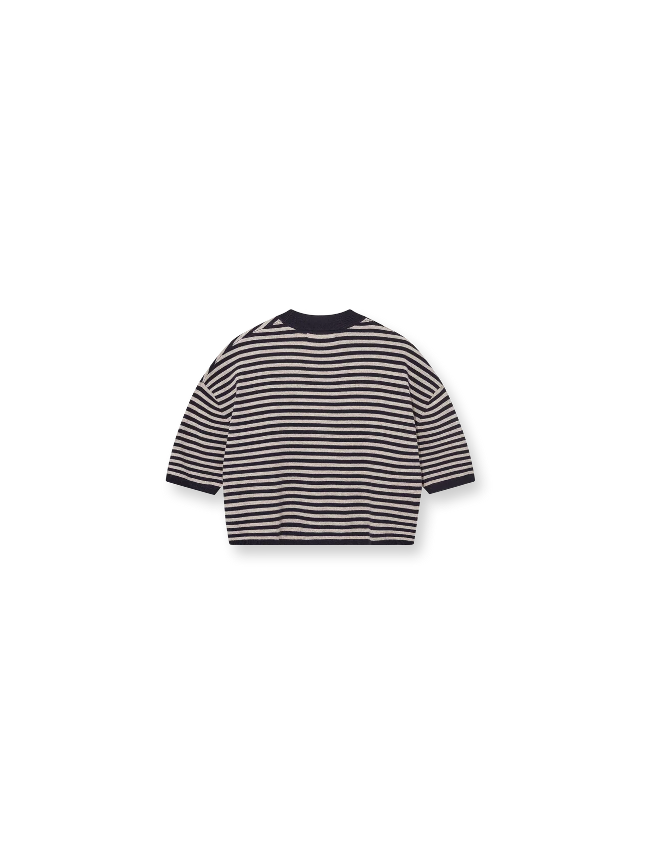 Heyanno MMHPoetic Stripe Knit
Relaxed fit Baritone Blue