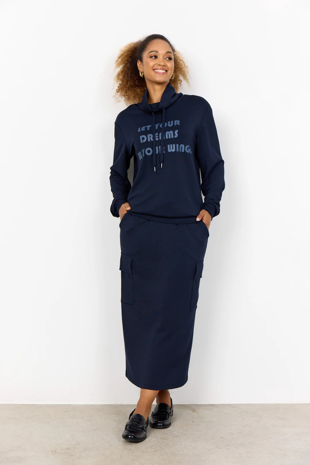 Soya Concept SC-BANU 208 SWEATSHIRT NAVY