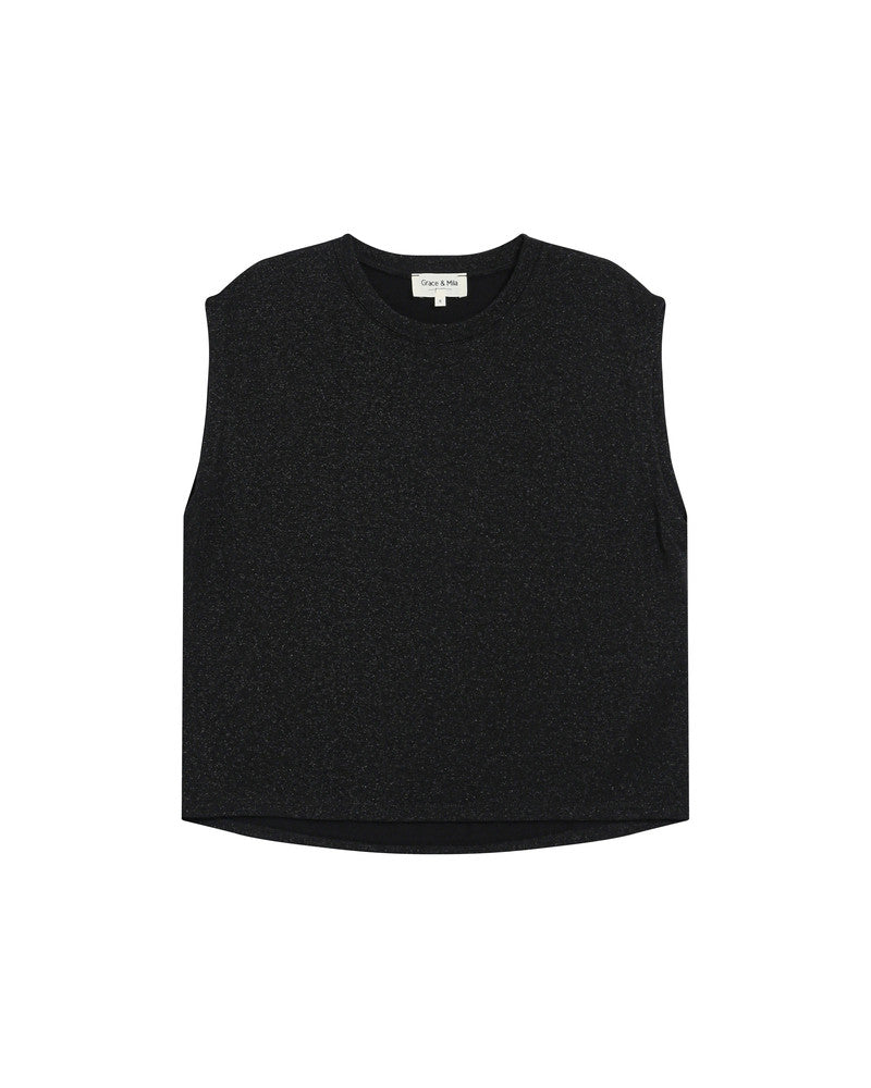 Grace And Mila T-SHIRT NOIR RIMBAUD