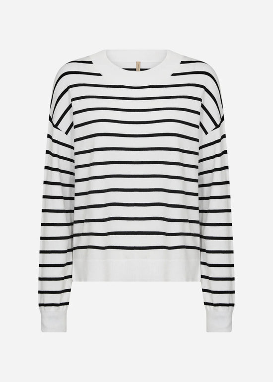 Soya Concept SC-DOLLIE STRIPE 780 PULLOVER OFF WHITE