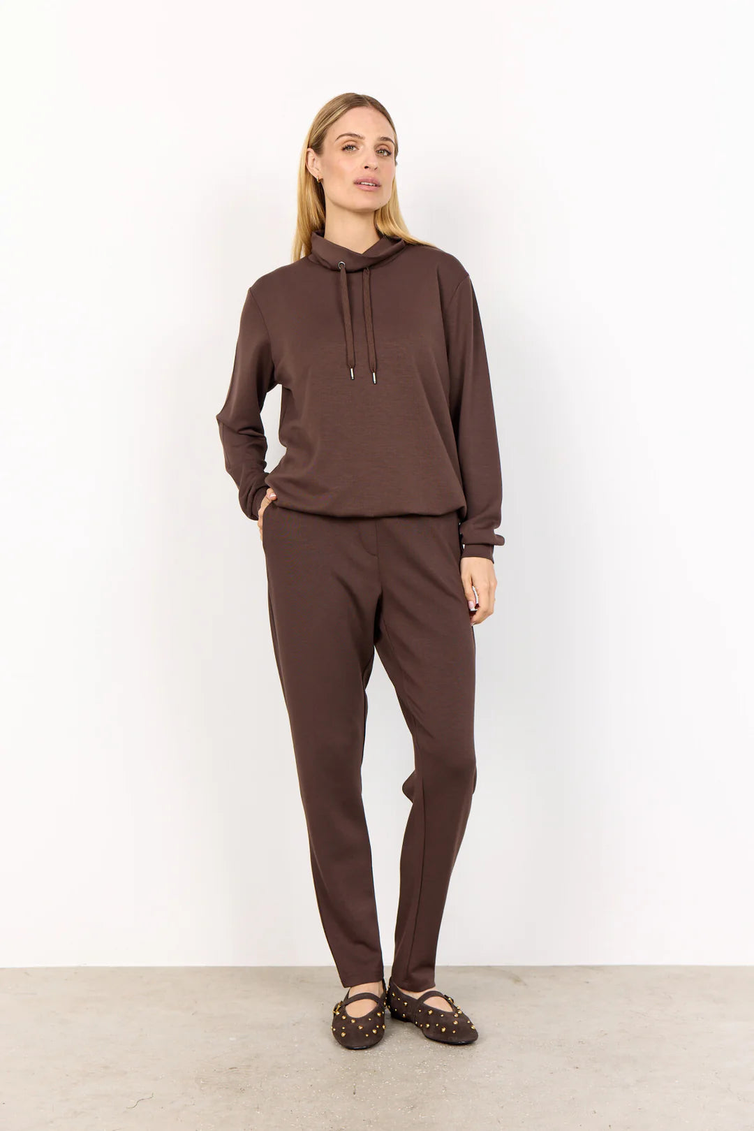 Soya Concept SC-BANU 125 SWEATSHIRT Hot Fudge