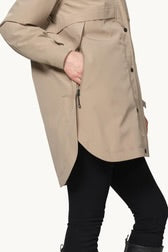 Ilse Jacobsen PADDED RAINCOAT - GREIGE