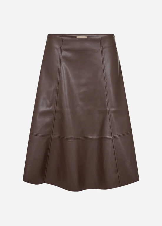 Soya Concept SC-BECKIE 18 SKIRT DARK BROWN