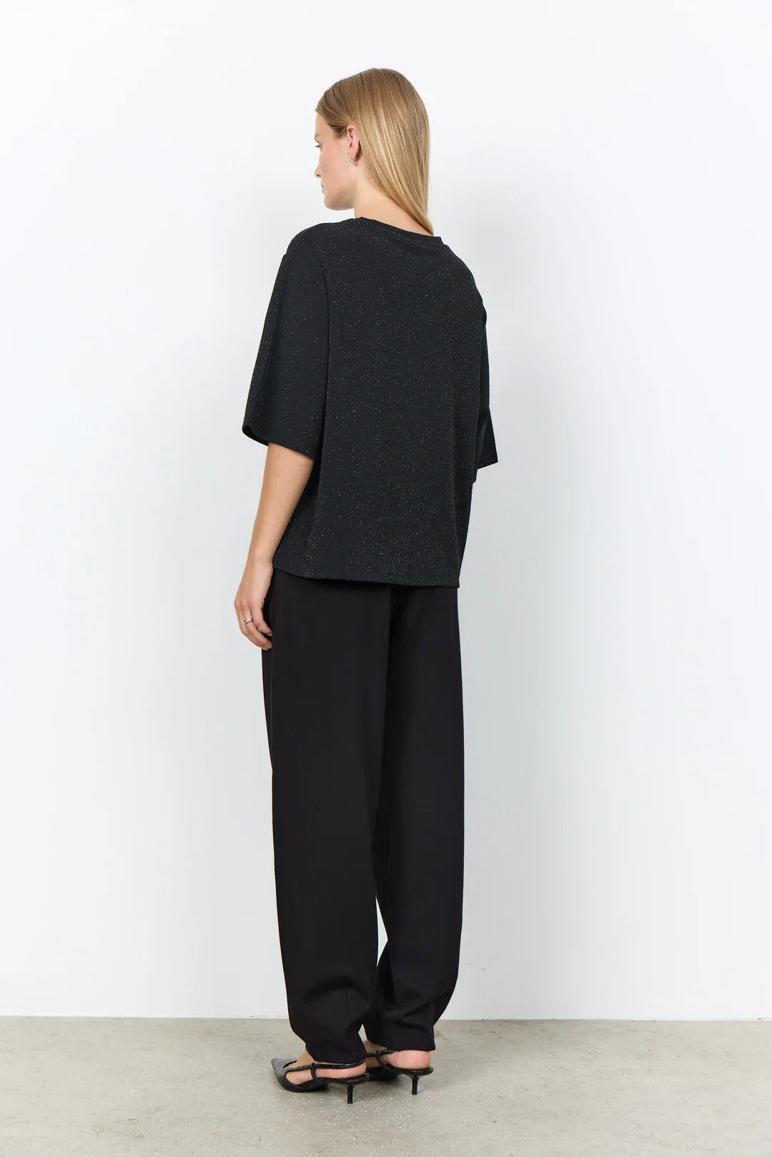 Soya Concept SC-ANDINE 2 T-SHIRT BLACK