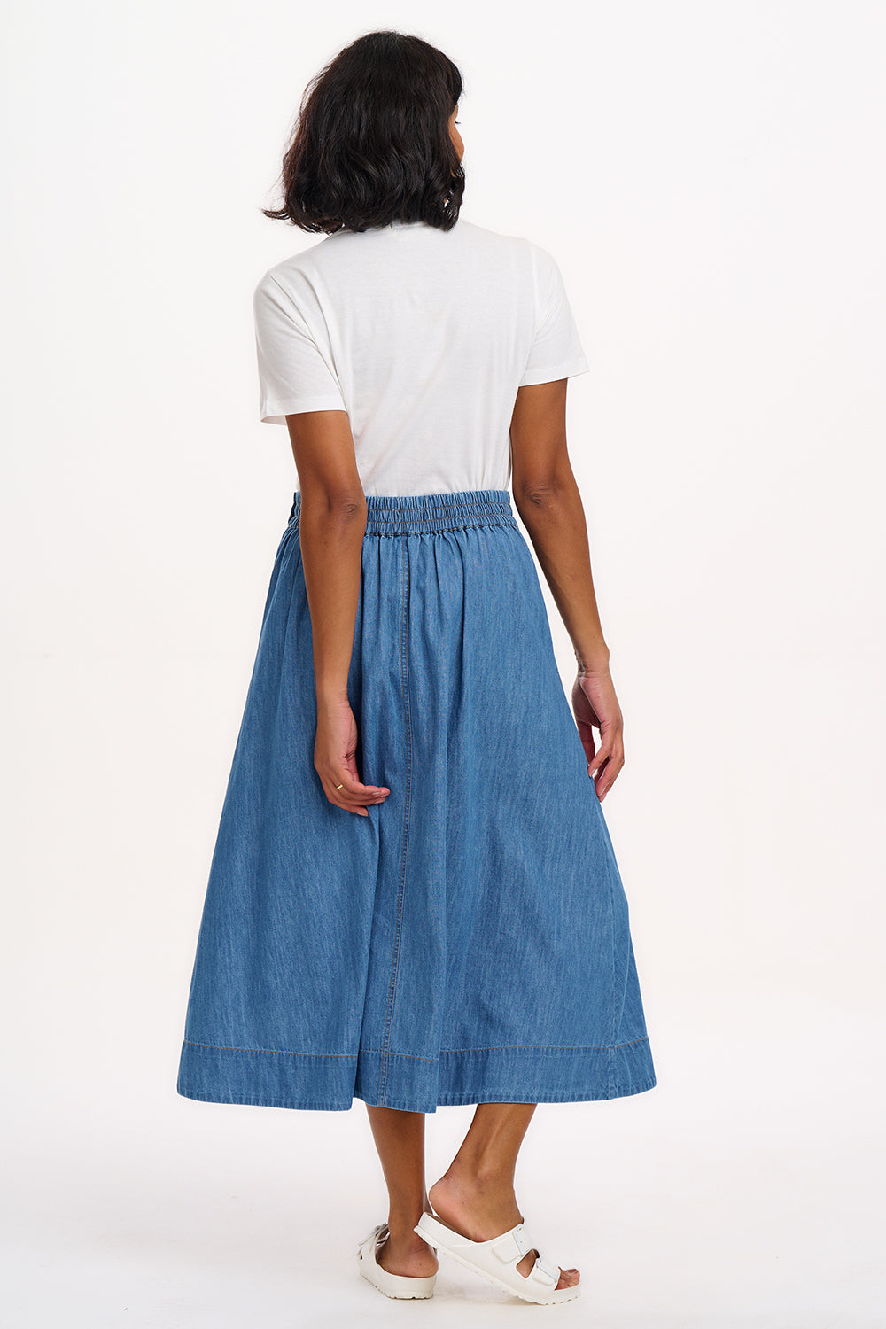Sugarhill Brighton MAGGIE Maggie T-Shirt - Off-White, Tropical Hummingbird