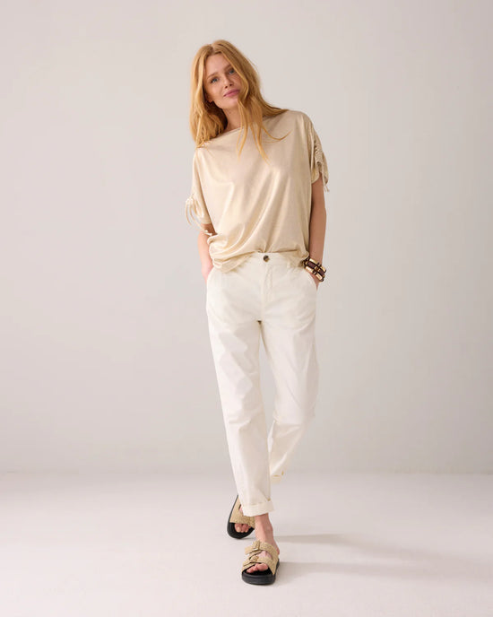 Summum Woman BOXY METALLIC TOP