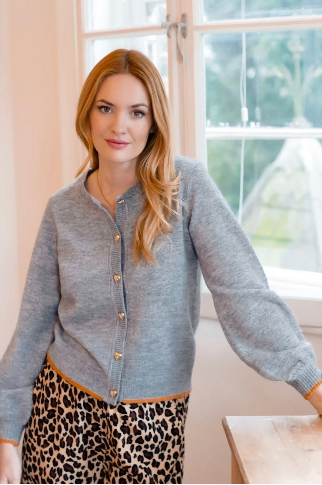 Sugarhill Brighton Glinda Cardigan
Grey Gold Hearts