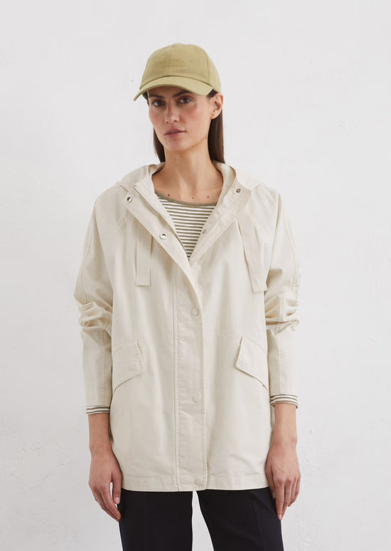 Load image into Gallery viewer, Marc O Polo RELAXED CAPE-STYLE JACKET MADE FROM ORGANIC COTTON TWILL
