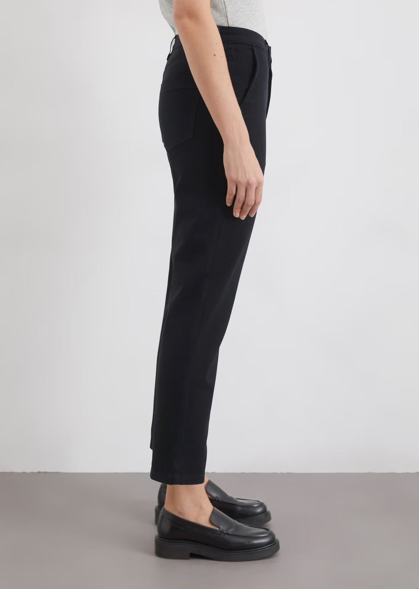 Marc O Polo PANTS MODEL IVA BOYFRIEND CROPPED MADE FROM A SOFT ORGANIC COTTON BLEND