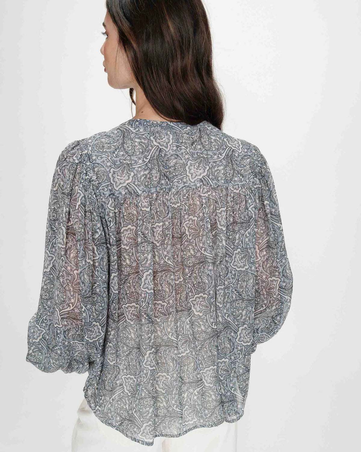 Grace And Mila PRINTED BLOUSE CIEL VERTUEUSE