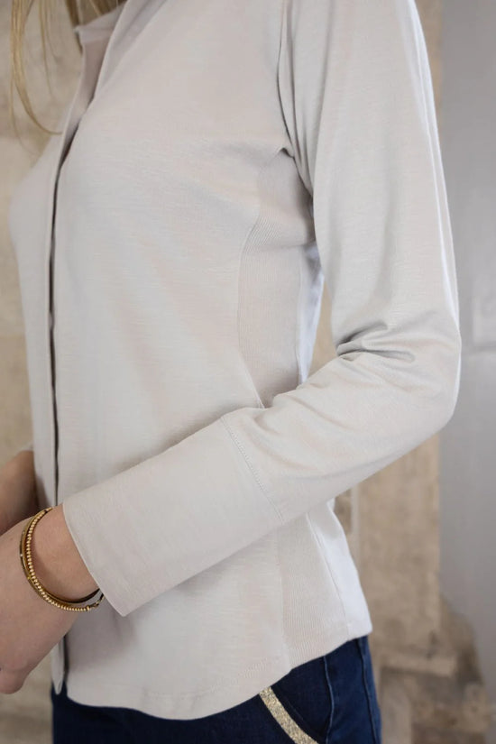 Load image into Gallery viewer, No2mor0 Daisy Cotton Shirt
Taupe
