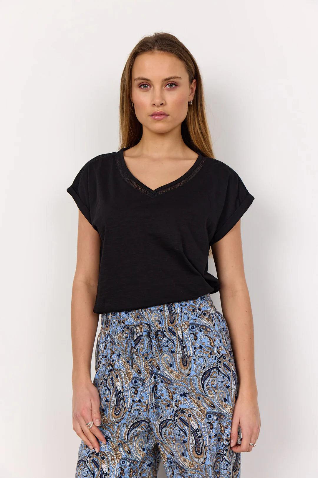 Soya Concept SC-BABETTE 57 T-SHIRT BLACK