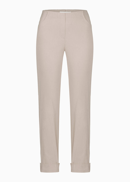 Stehmann Igor 6/8 trousers in stretchy Bengaline quality Beige