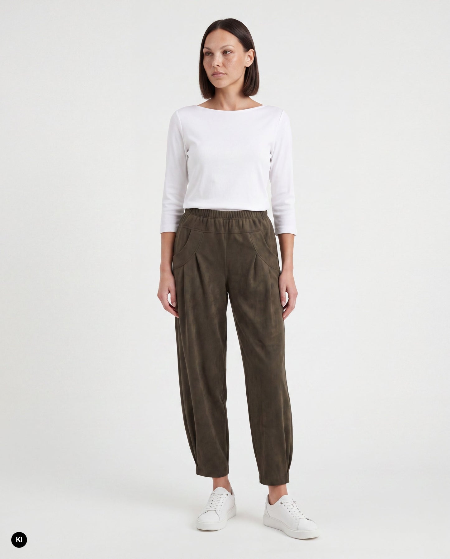 Stehmann Style Rachell in 6/8-Länge in Suede Leather Vegan
