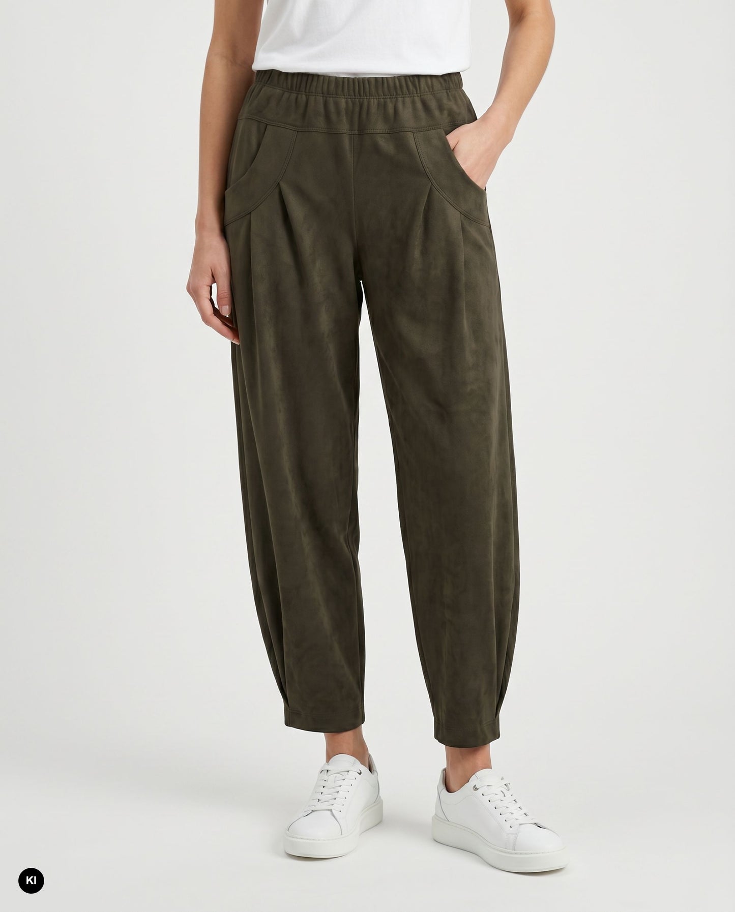 Stehmann Style Rachell in 6/8-Länge in Suede Leather Vegan