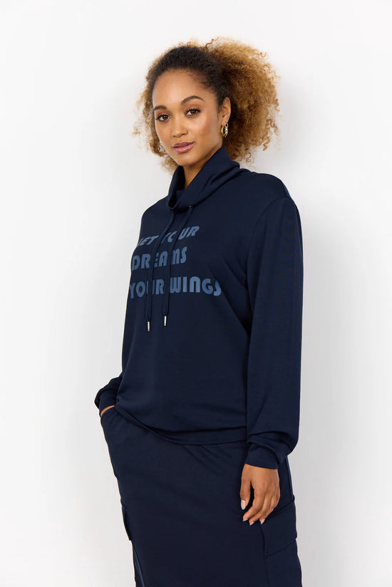 Soya Concept SC-BANU 208 SWEATSHIRT NAVY